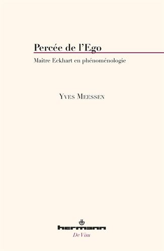 Emprunter Percée de l'Ego. Maître Eckhart en phénoménologie livre