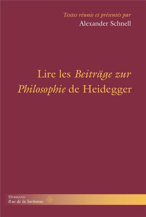 Emprunter Lire les Beiträge de Heidegger livre