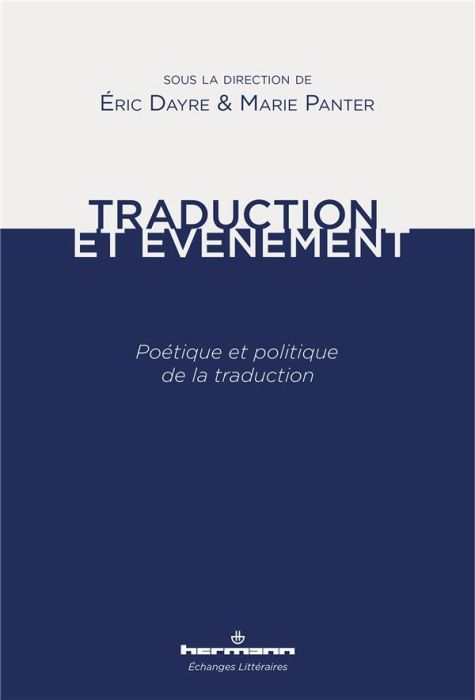 Emprunter Traduction et événement. Poétique et politique de la traduction livre