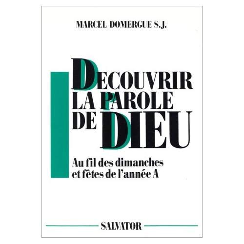 Emprunter DECOUVRIR LA PAROLE DE DIEU ANNEE A livre