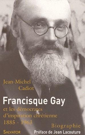 Emprunter FRANCISQUE GAY livre