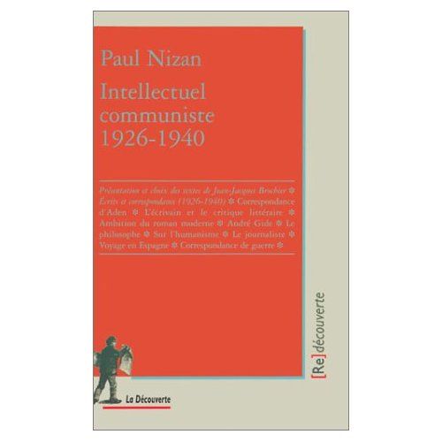 Emprunter Intellectuel communiste 1926-1940 livre