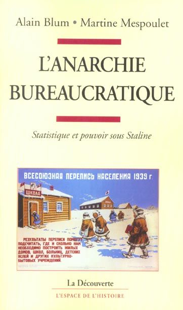 Emprunter L'anarchie bureaucratique. Statistique et pouvoir sous Staline livre