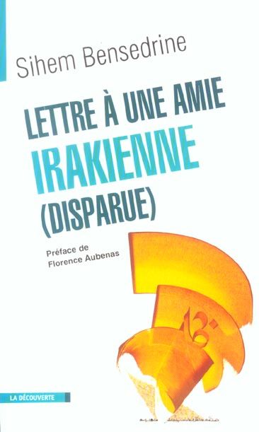 Emprunter Lettre à une amie irakienne (disparue) livre