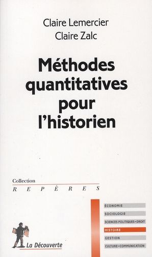 Emprunter Méthodes quantitatives pour l'historien livre