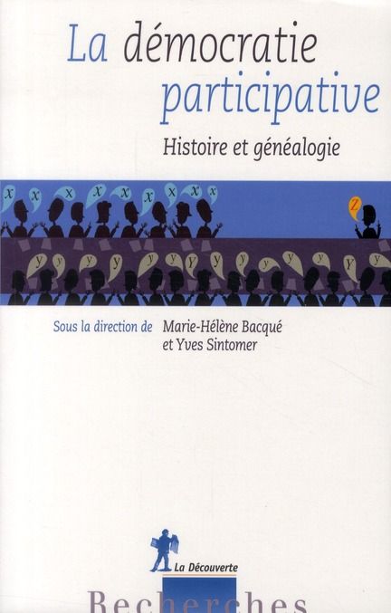 Emprunter La démocratie participative. Histoire et généalogie livre