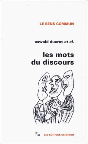 Emprunter Les mots du discours livre