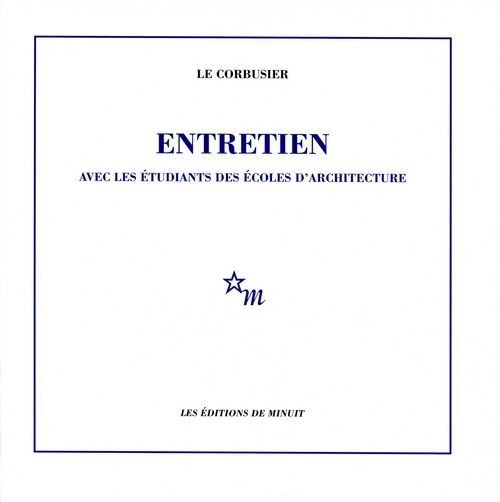 Emprunter ENTRETIEN AVEC LES ETUDIANTS DES ECOLES D'ARCHITECTURE livre