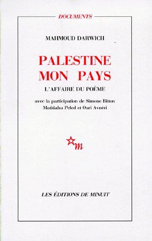 Emprunter PALESTINE MON PAYS. L'affaire du poème livre