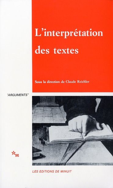 Emprunter L'Interprétation des textes livre