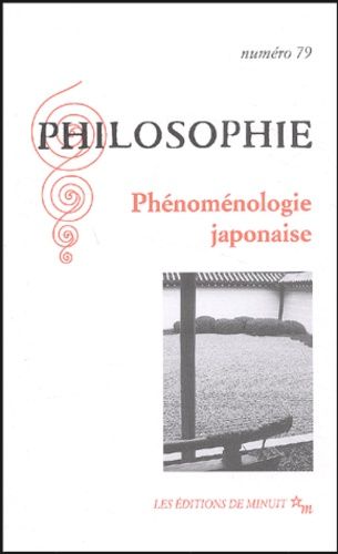 Emprunter Philosophie N° 79 - 1er septembre 2003 : Phénoménologie japonaise livre