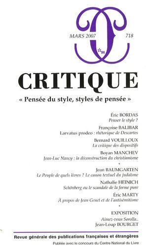 Emprunter Critique N° 718, Mars 2007 : 