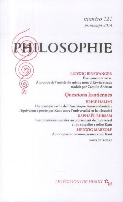 Emprunter Philosophie N° 121, Printemps 2014 livre