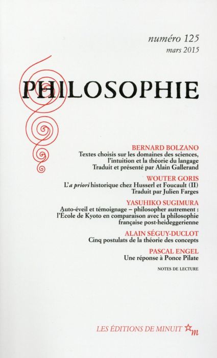 Emprunter Philosophie N° 125, Mars 2015 livre