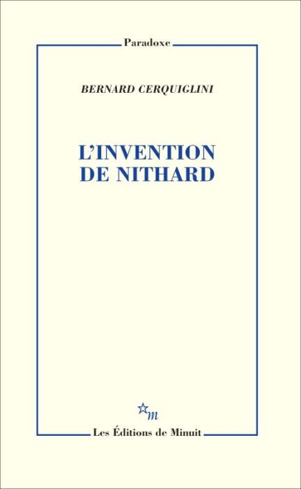 Emprunter L'invention de Nithard livre