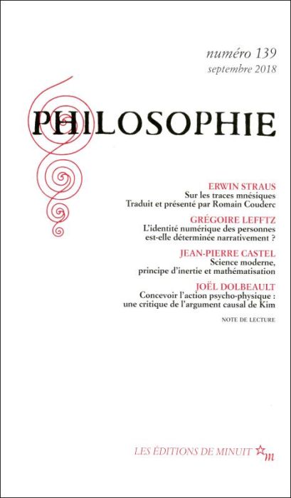 Emprunter Philosophie N° 139, septembre 2018 livre