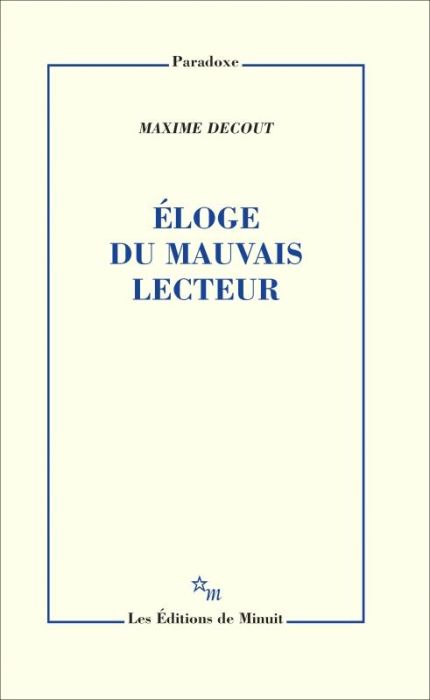 Emprunter Eloge du mauvais lecteur livre