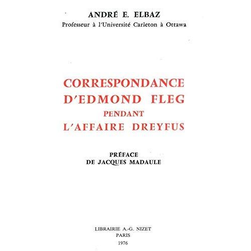 Emprunter Correspondance d'Edmond Fleg pendant l'affaire Dreyfus livre