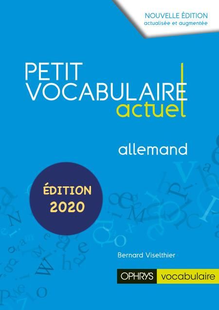 Emprunter Petit vocabulaire actuel allemand livre