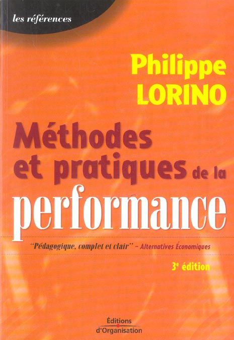 Emprunter Méthodes et pratiques de la performance. Le pilotage par les processus et les compétences, 3e éditio livre