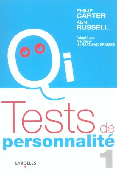 Emprunter Tests de personnalité. Tome 1 livre