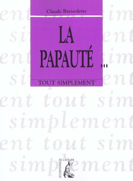 Emprunter La papauté livre