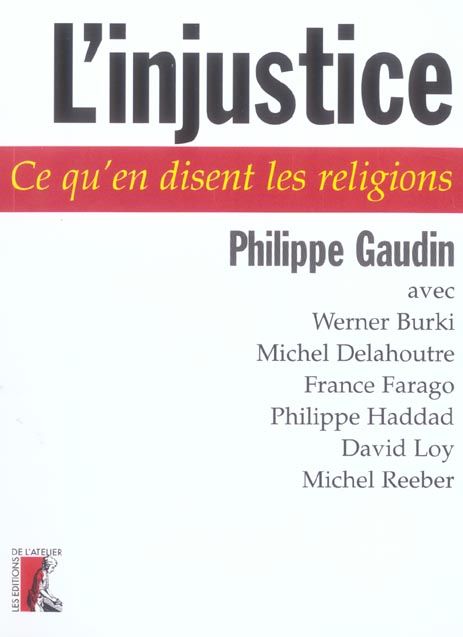 Emprunter L'Injustice livre