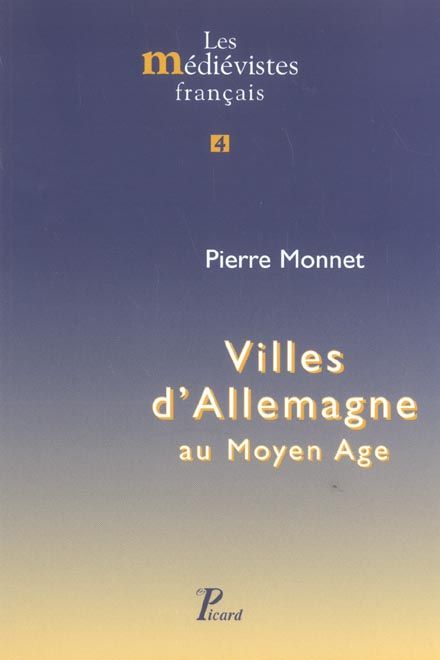 Emprunter Villes d'Allemagne au Moyen Age livre