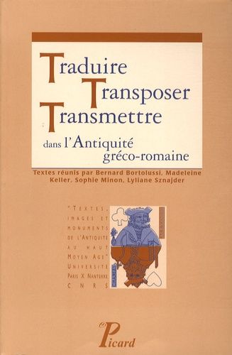 Emprunter Traduire, transposer, transmettre dans l'Antiquité gréco-romaine livre