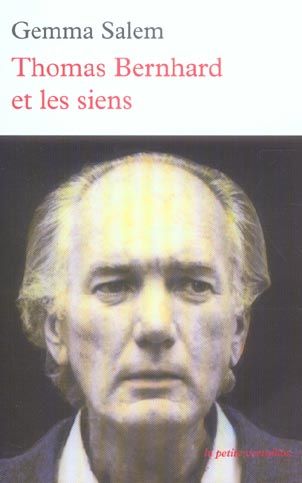 Emprunter Thomas Bernhard et les siens livre