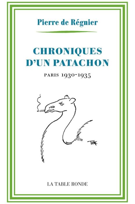 Emprunter Chroniques d'un patachon. Paris, 1930-1935 livre