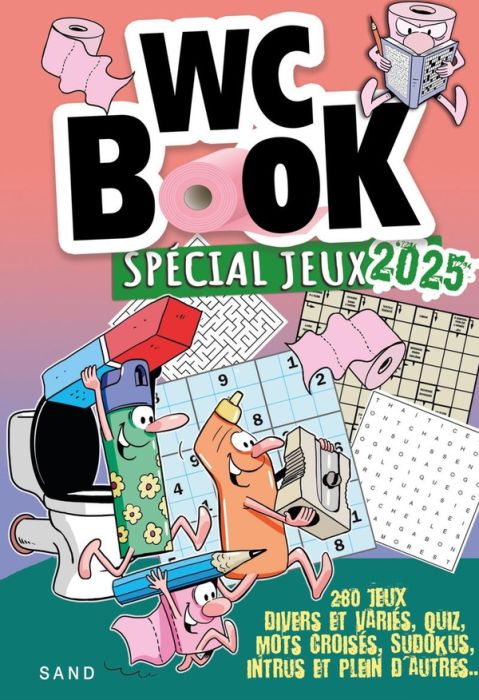 Emprunter WC BOOK JEUX 2025 livre