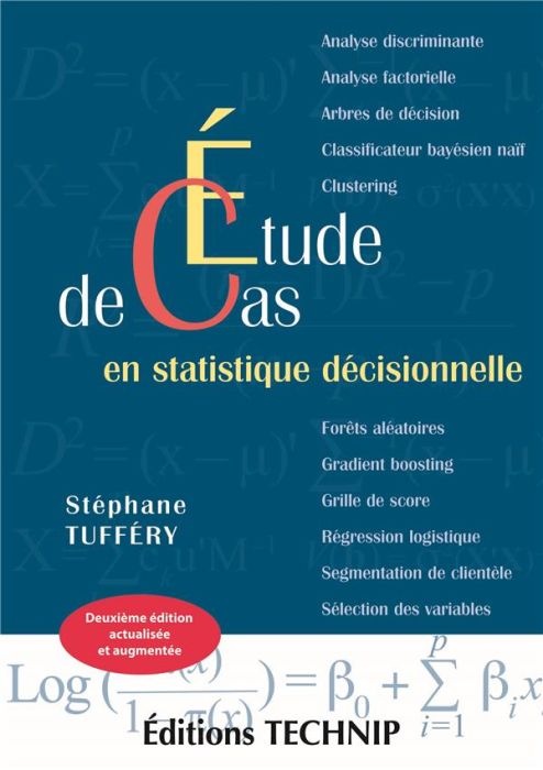 Emprunter Etude de cas en statistique décisionnelle. 2e édition revue et augmentée livre