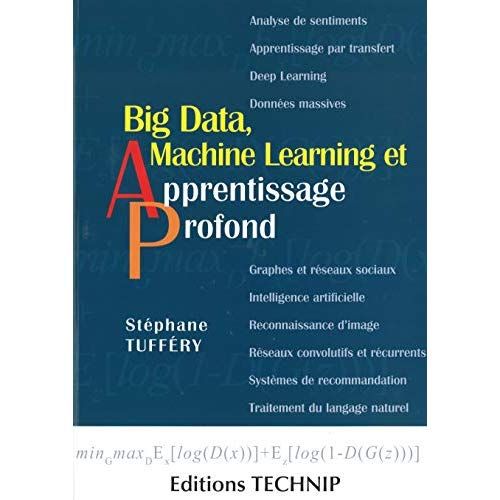 Emprunter Big Data, Machine Learning et apprentissage profond livre