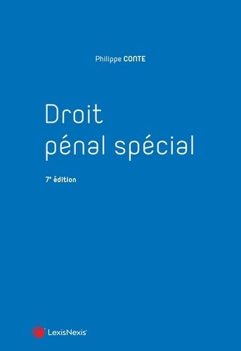 Emprunter Droit pénal spécial. 7e édition livre