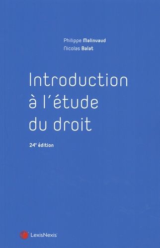 Emprunter Introduction à l'étude du droit. 24e édition livre