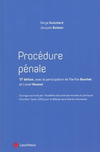 Emprunter Procédure pénale. 17e édition livre