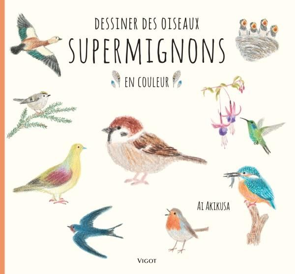 Emprunter Dessiner des oiseaux supermignons en couleur livre