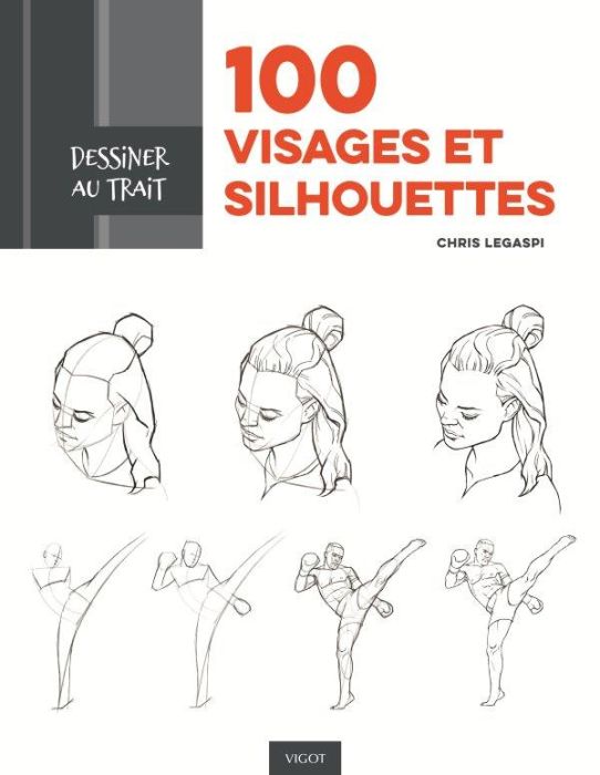 Emprunter 100 visages et silhouettes livre