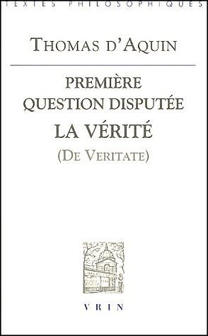 Emprunter PREMIERE QUESTION DISPUTEE SUR LA VERITE livre