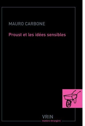 Emprunter PROUST ET LES IDEES SENSIBLES livre