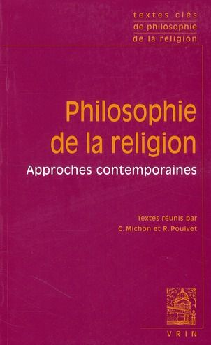 Emprunter Philosophie de la religion / Approches contemporaines livre