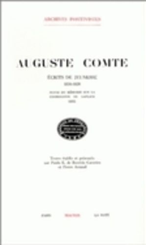 Emprunter Ecrits de jeunesse, 1816-1828. Suivis du mémoire sur la cosmologie de Laplace, 1835 livre