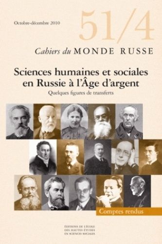 Emprunter Cahiers du Monde russe N° 51/4, octobre-décembre 2010 : Sciences humaines et sociales en Russie à l' livre