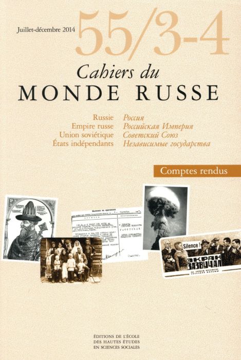 Emprunter Cahiers du Monde russe N° 55/3-4, Juillet-décembre 2014 livre