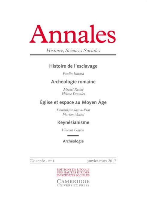 Emprunter Annales Histoire, Sciences Sociales N° 1, janvier-mars 2017 livre