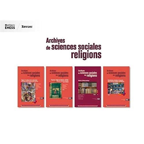 Emprunter Archives de sciences sociales des religions - Hors-série - R livre