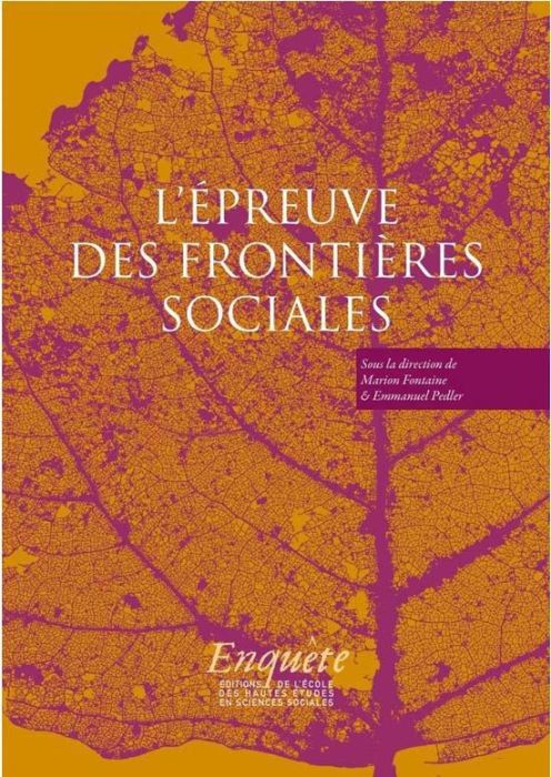 Emprunter L'épreuve des frontières sociales livre