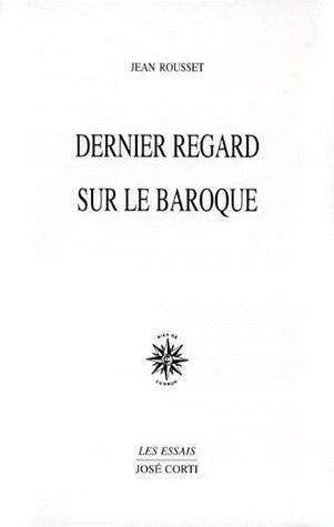 Emprunter DERNIER REGARD SUR LE BAROQUE livre