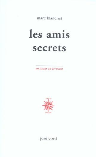 Emprunter Les amis secrets livre